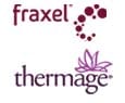 fraxel and thermage logos