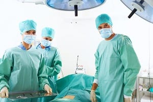 surgeons at the operating room