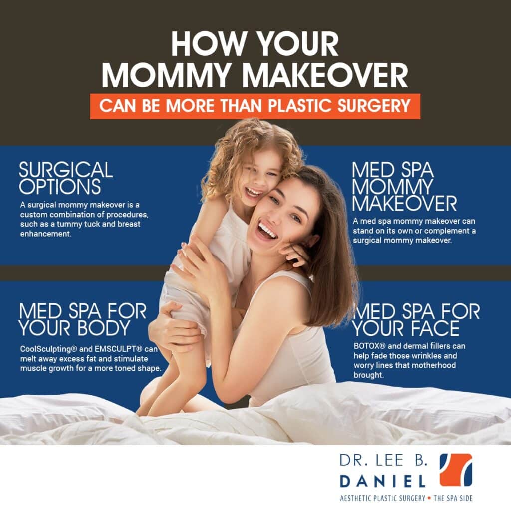 how your mommy makeover can be more than plastic surgery flyer