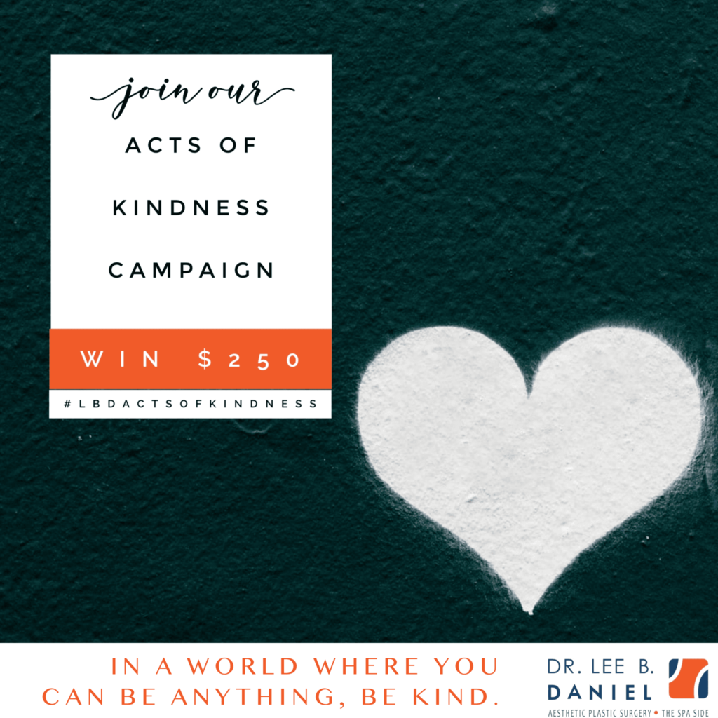 Dr. Lee B Daniel Acts of Kindness Challenge flyer