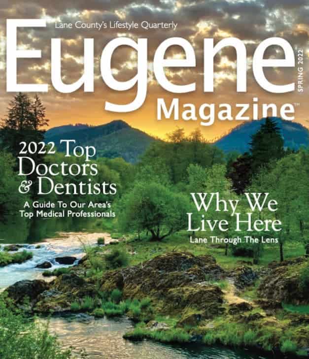 Eugene Magazine cover