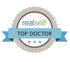 RealSelf top doctor badge