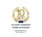 10 best plastic surgeon badge 2022
