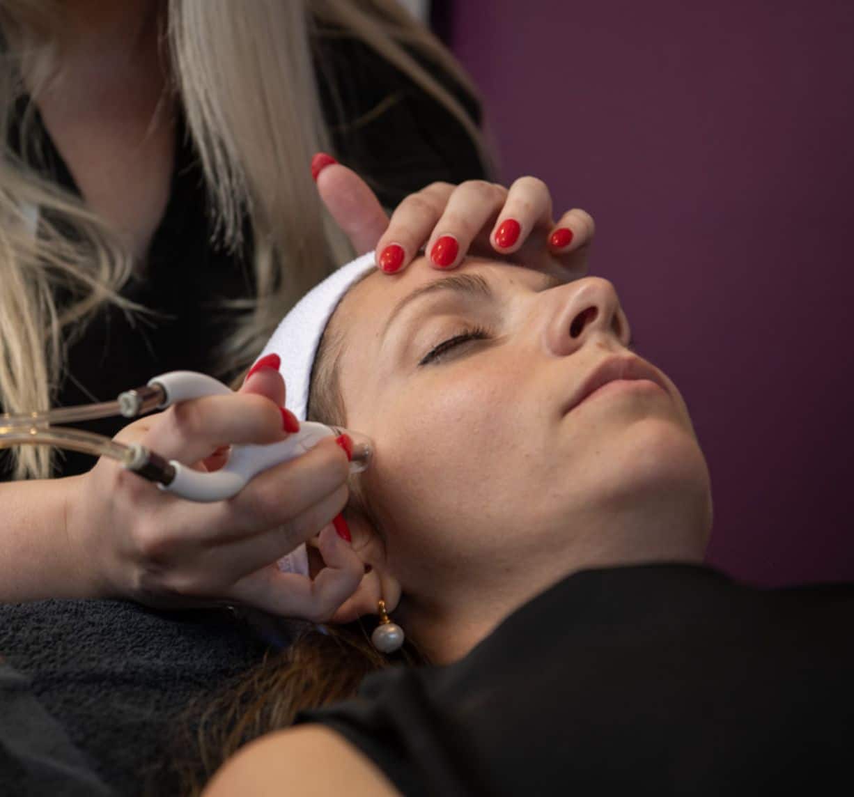 patient getting a medspa treatment