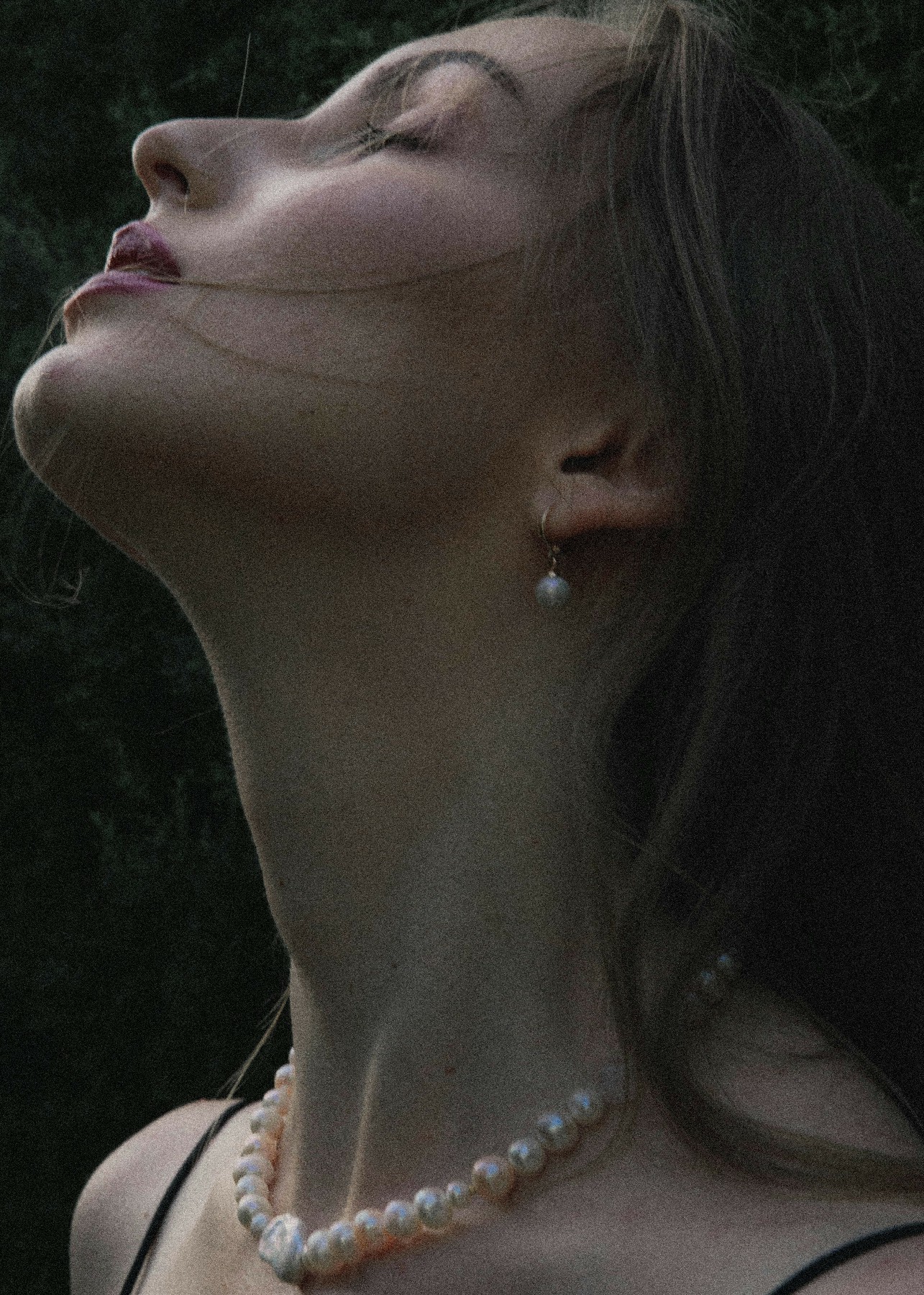 broadband light (BBL) therapy on a womens face and neck